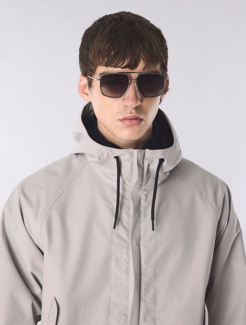 Grey Combination Navigator Sunglasses