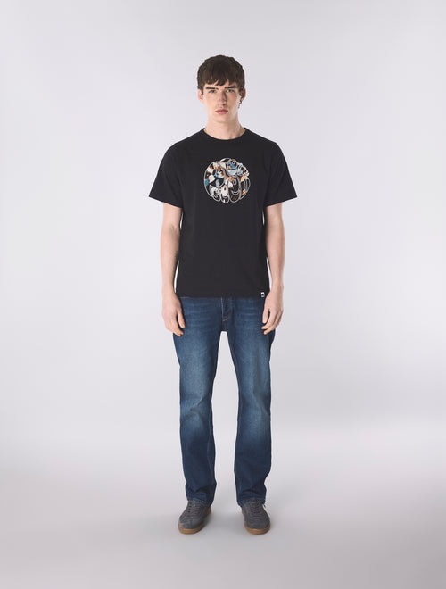 Black Laurel Logo T-Shirt