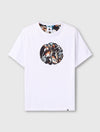 White Laurel Logo T-Shirt