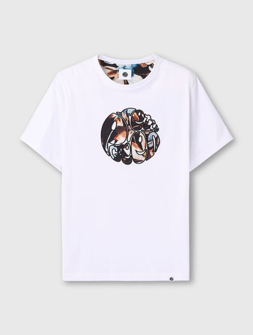 White Laurel Logo T-Shirt