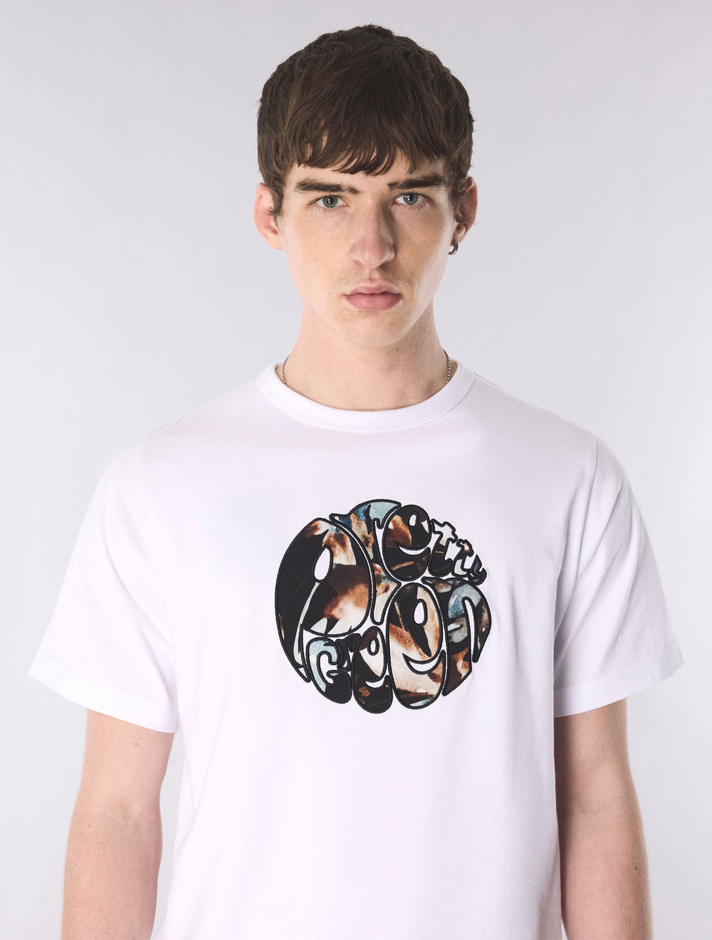 White Laurel Logo T-Shirt