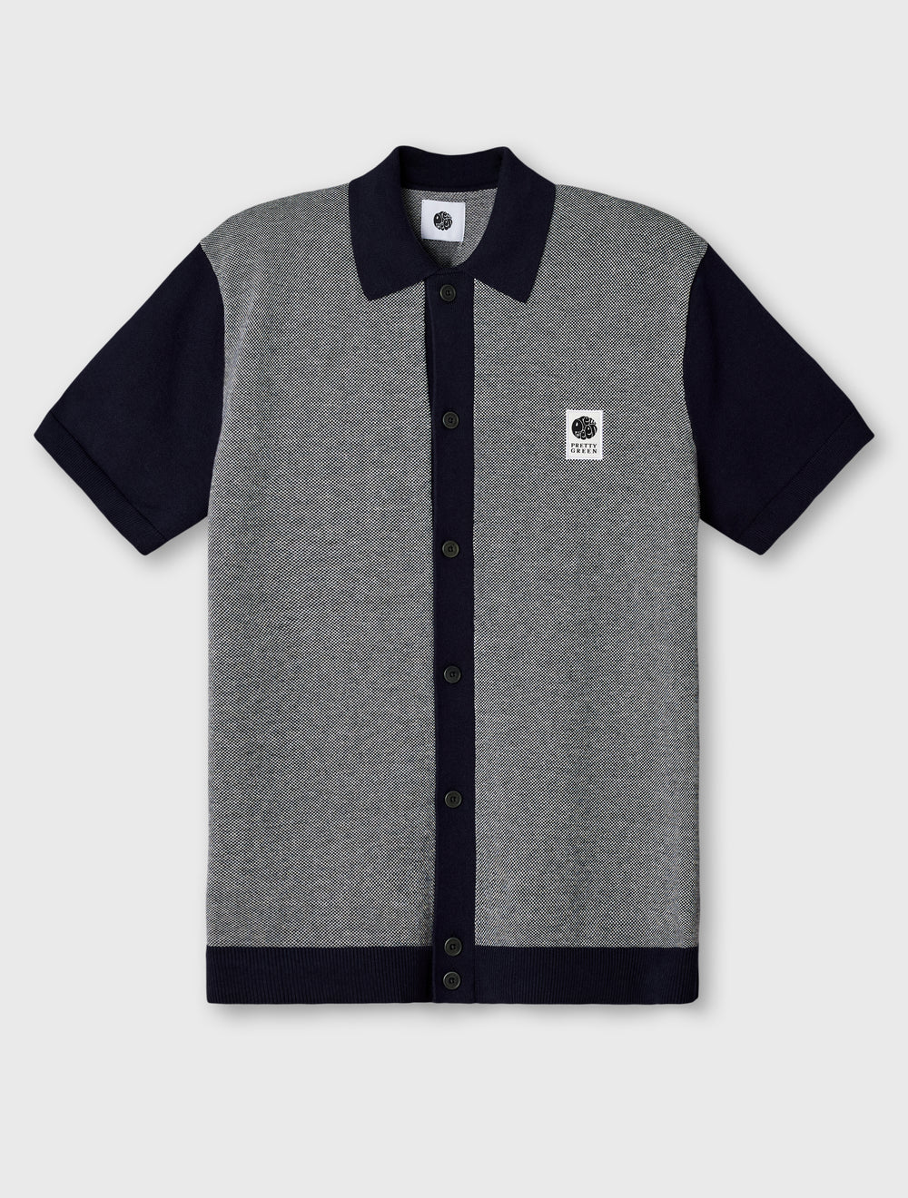 Grey Roxy Knit Short Sleeve Shirt