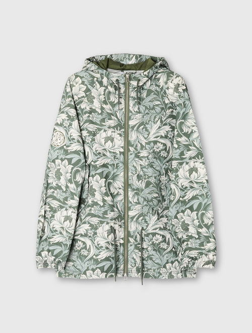 Green Bostall Printed Jacket