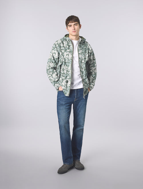 Green Bostall Printed Jacket