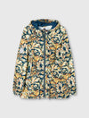Navy Bostall Printed Jacket