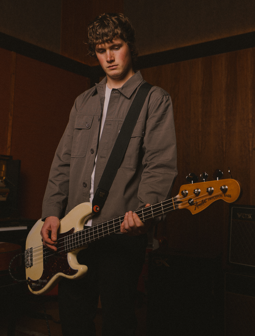 Grey Bostall Solid Overshirt