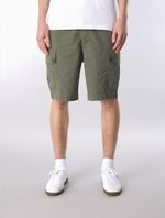 Dark Green Bostall Cargo Shorts