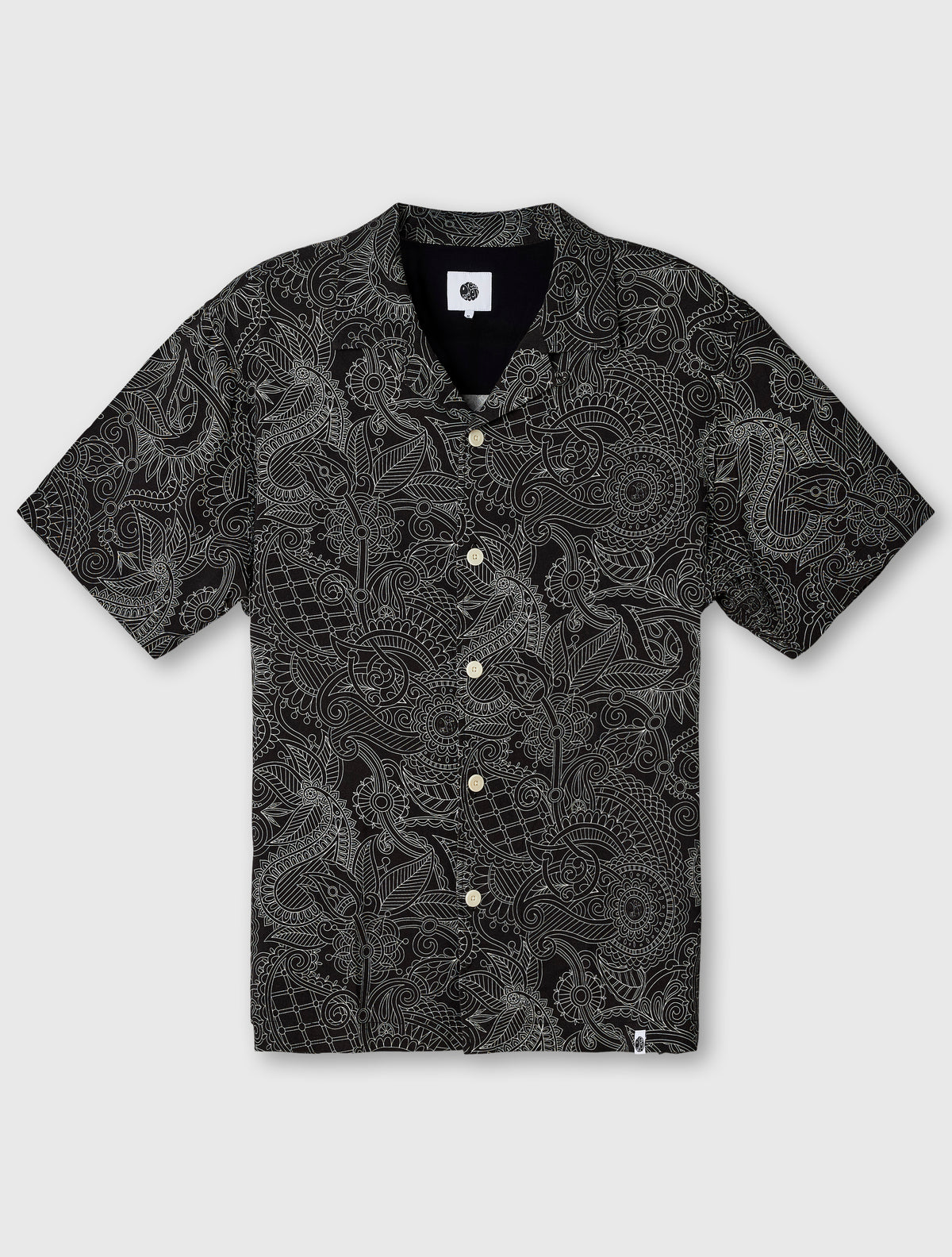 Resonance Linear Paisley Short Sleeve Shirt