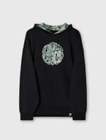 Black Bostall Logo Hoody