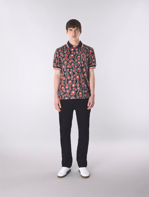 Multi Astro Football Top