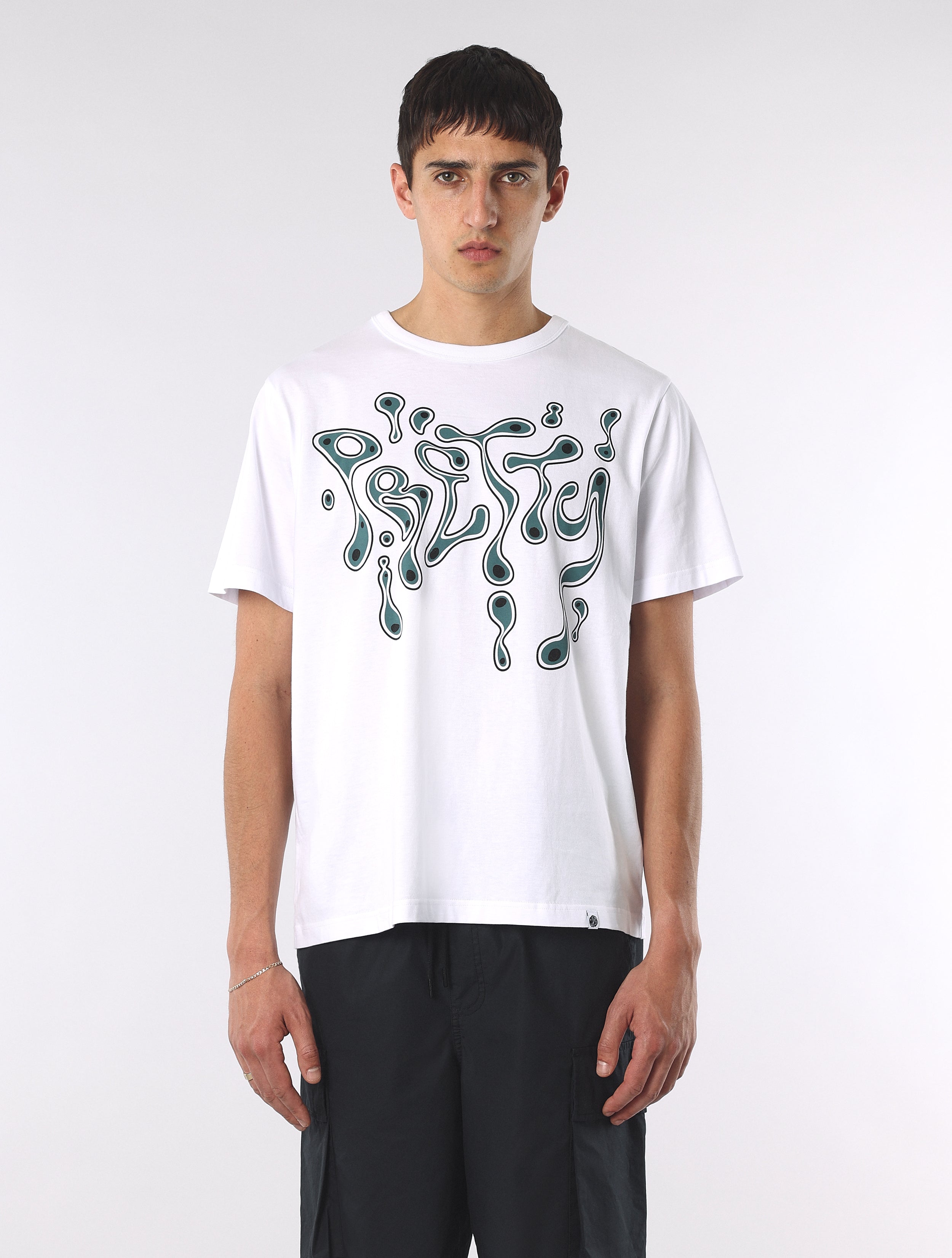 【在庫ラスト】Bright ASTRO Tシャツ ホワイト Sサイズ×1枚 他 White Astro T-Shirt – Pretty Green Store
