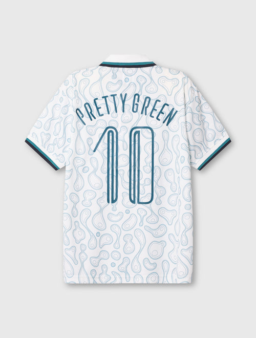 White Outro Football Top