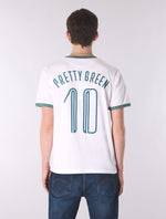 White Outro Ringer T-Shirt