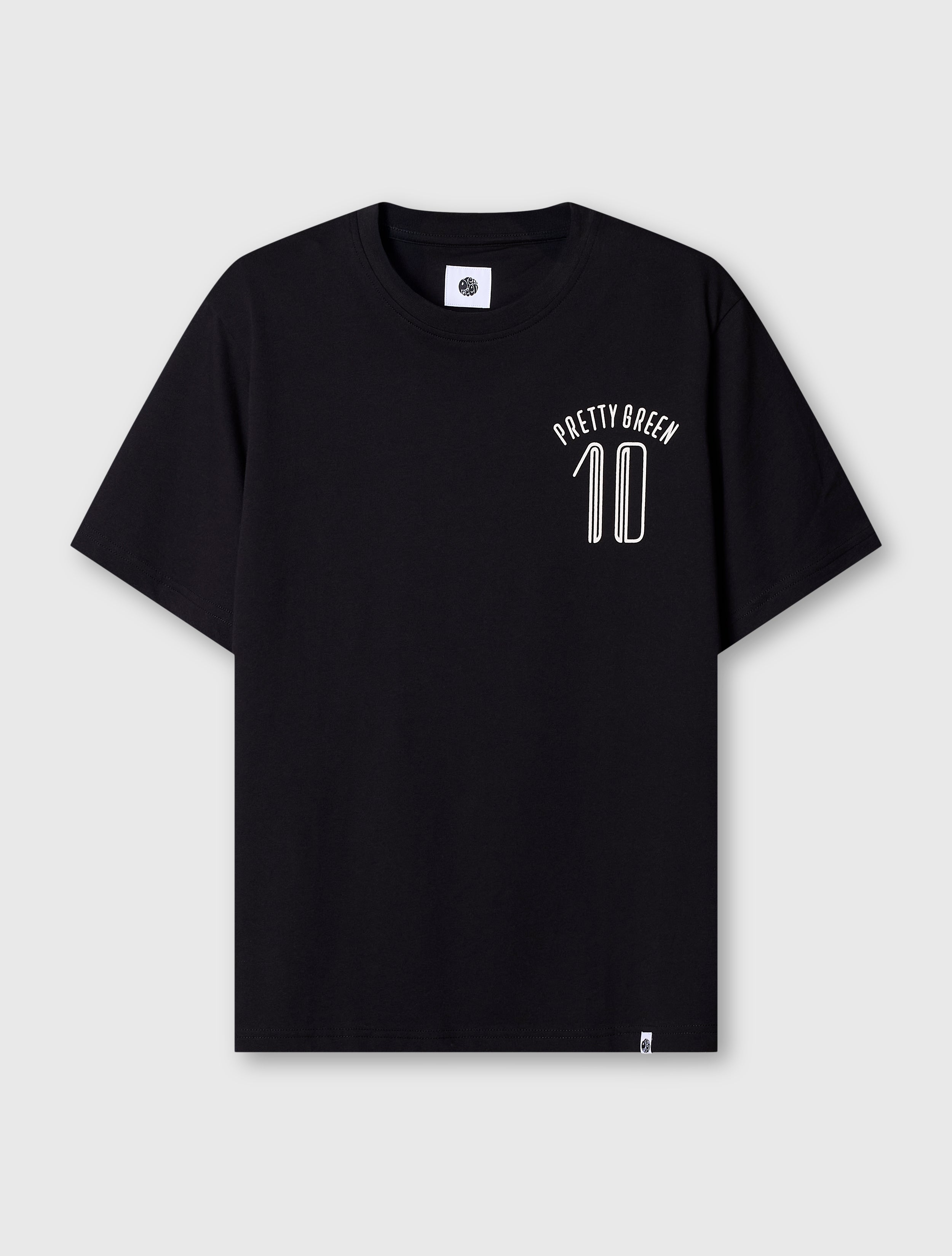 Black Tilby Tape Polo – Pretty Green Store