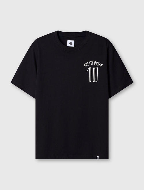 Black Outro Football Graphic T-Shirt