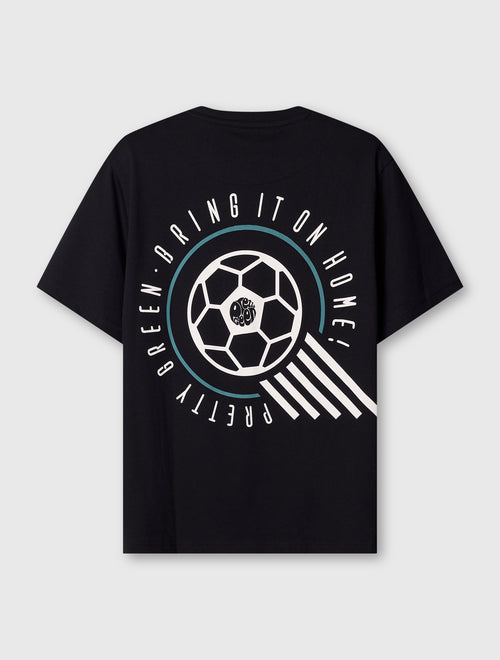 Black Outro Football Graphic T-Shirt