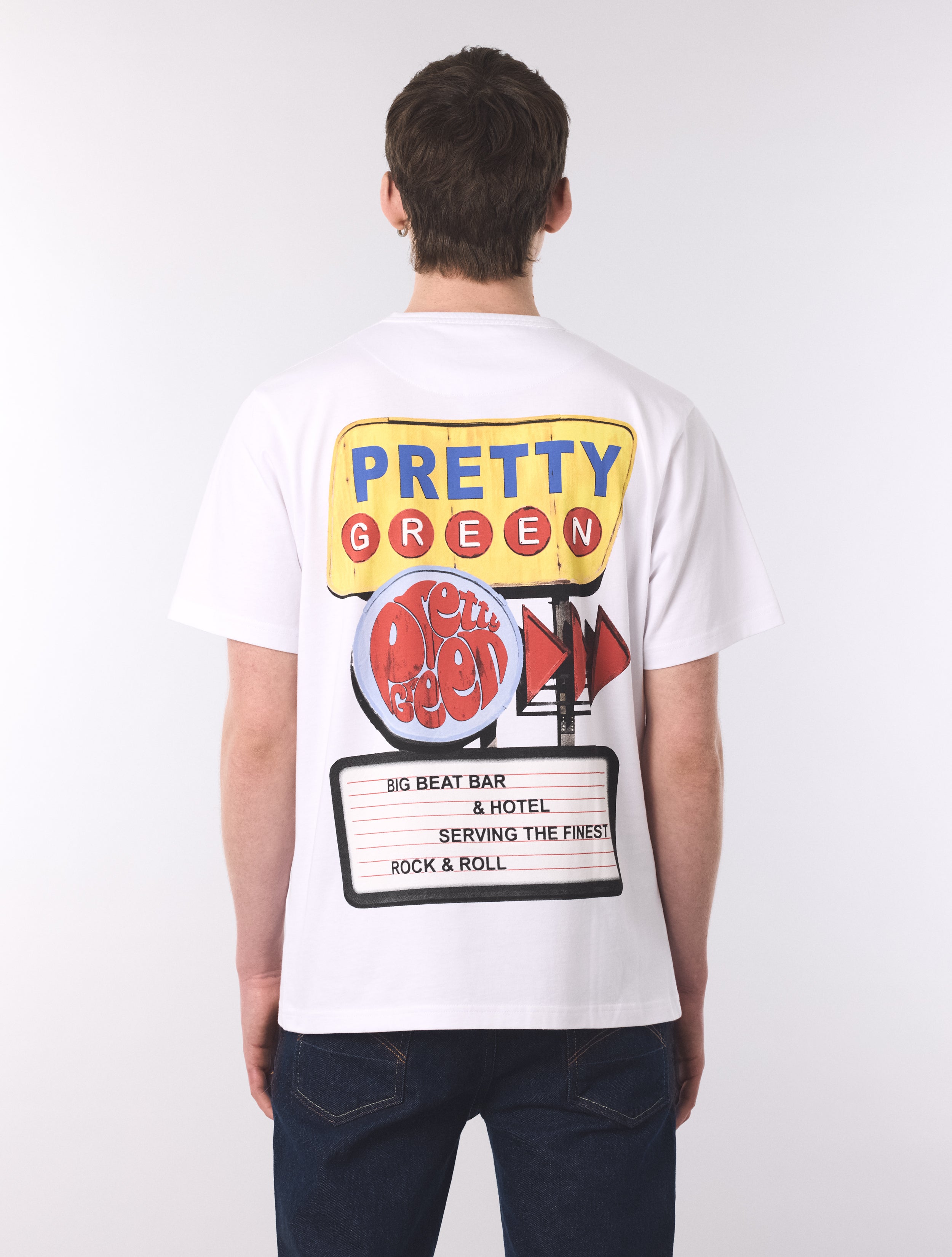 ★JLO7130★BIGBEAT Tシャツ Black Refractive T-Shirt – Pretty Green Store