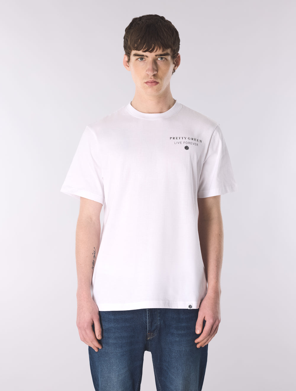 White Refractive T-Shirt