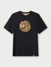 Black Hermosa Paisley Logo T-Shirt