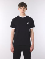 Black Melrose Ringer T-Shirt