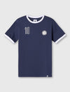 Dark Blue Jules Ringer T-Shirt