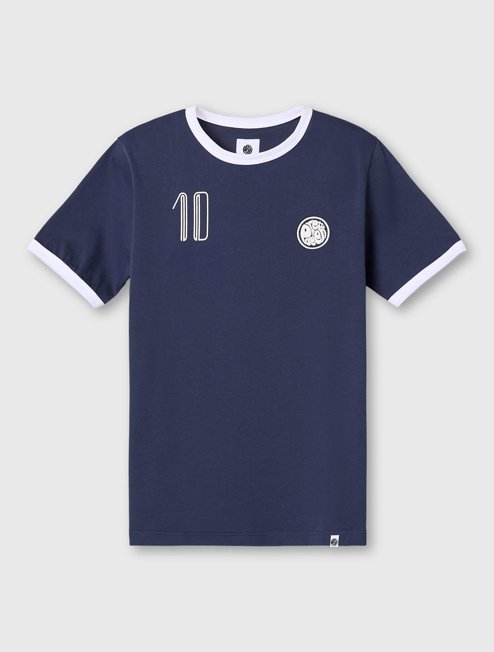 Dark Blue Jules Ringer T-Shirt