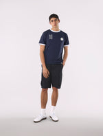 Dark Blue Jules Ringer T-Shirt