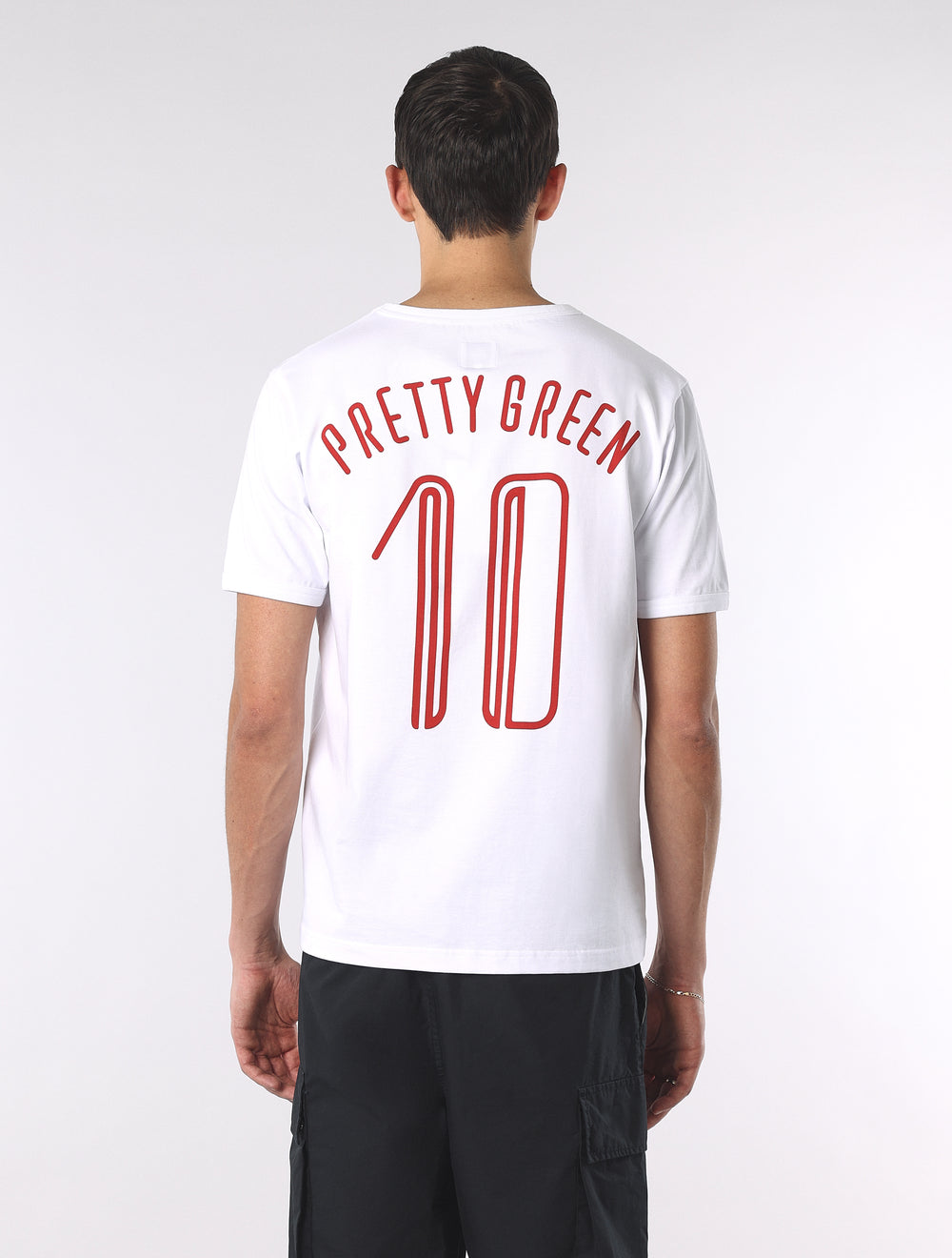 White Jules Ringer T-Shirt