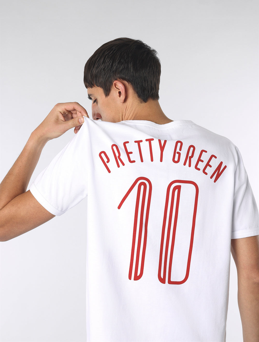 White Jules Ringer T-Shirt