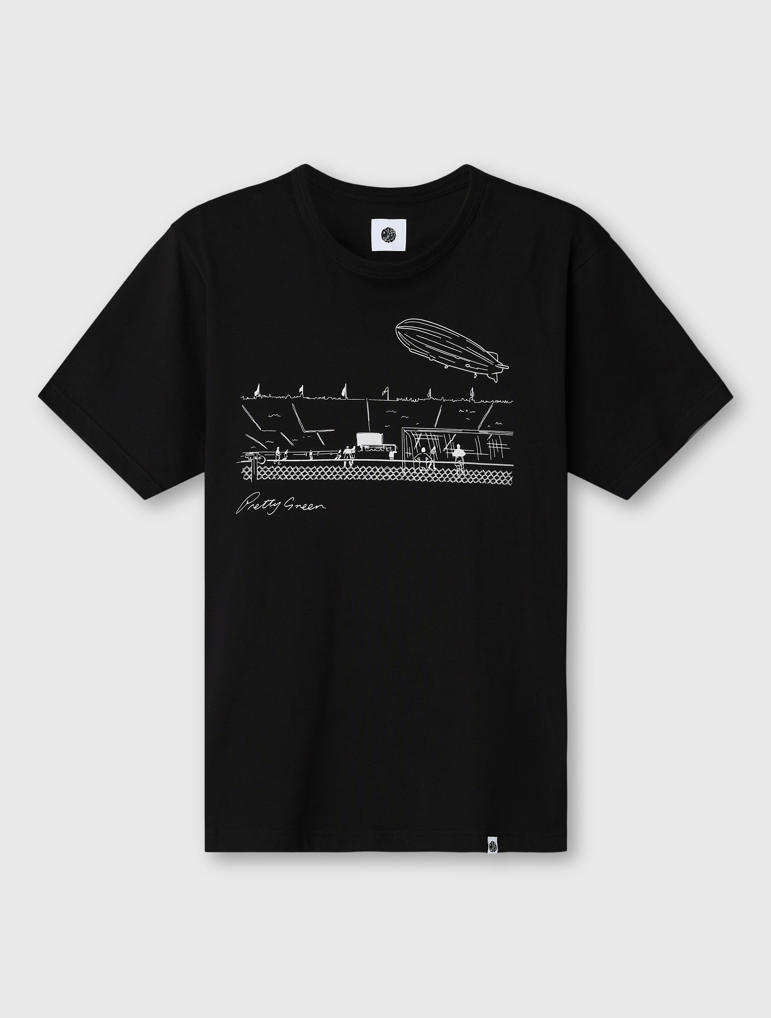 Black Nimbus T-Shirt – Pretty Green Store Black Nimbus T-Shirt – Pretty Green Store