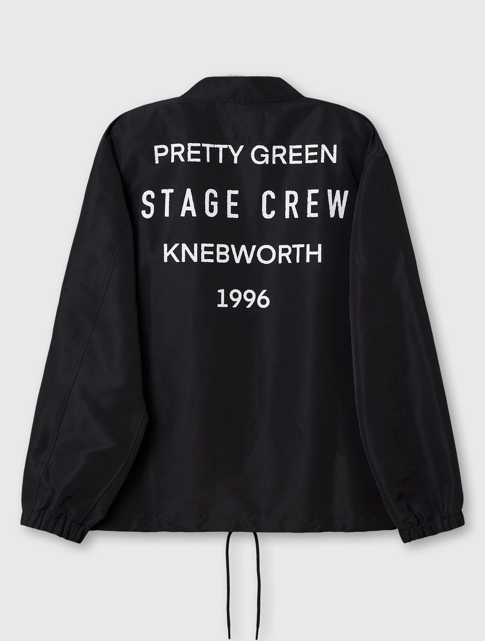 Black Knebworth Graphic Coach Jacket