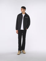 Black Knebworth Graphic Coach Jacket