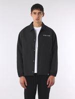 Black Knebworth Graphic Coach Jacket
