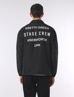 Black Knebworth Graphic Coach Jacket