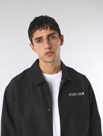 Black Knebworth Graphic Coach Jacket