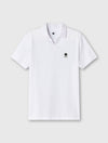White Resonance Solid Colour Polo