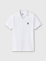 White Resonance Solid Colour Polo