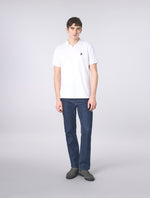 White Resonance Solid Colour Polo