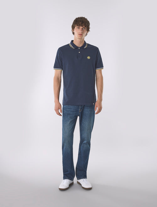 Dark Blue Brockwell Polo
