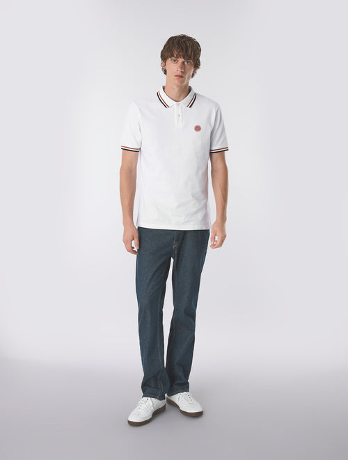 White Brockwell Polo