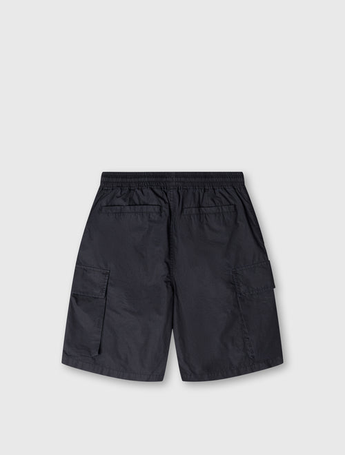 Black Stamford Cargo Shorts