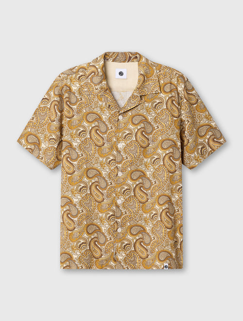 Multi Hermosa Paisley Short Sleeve Shirt