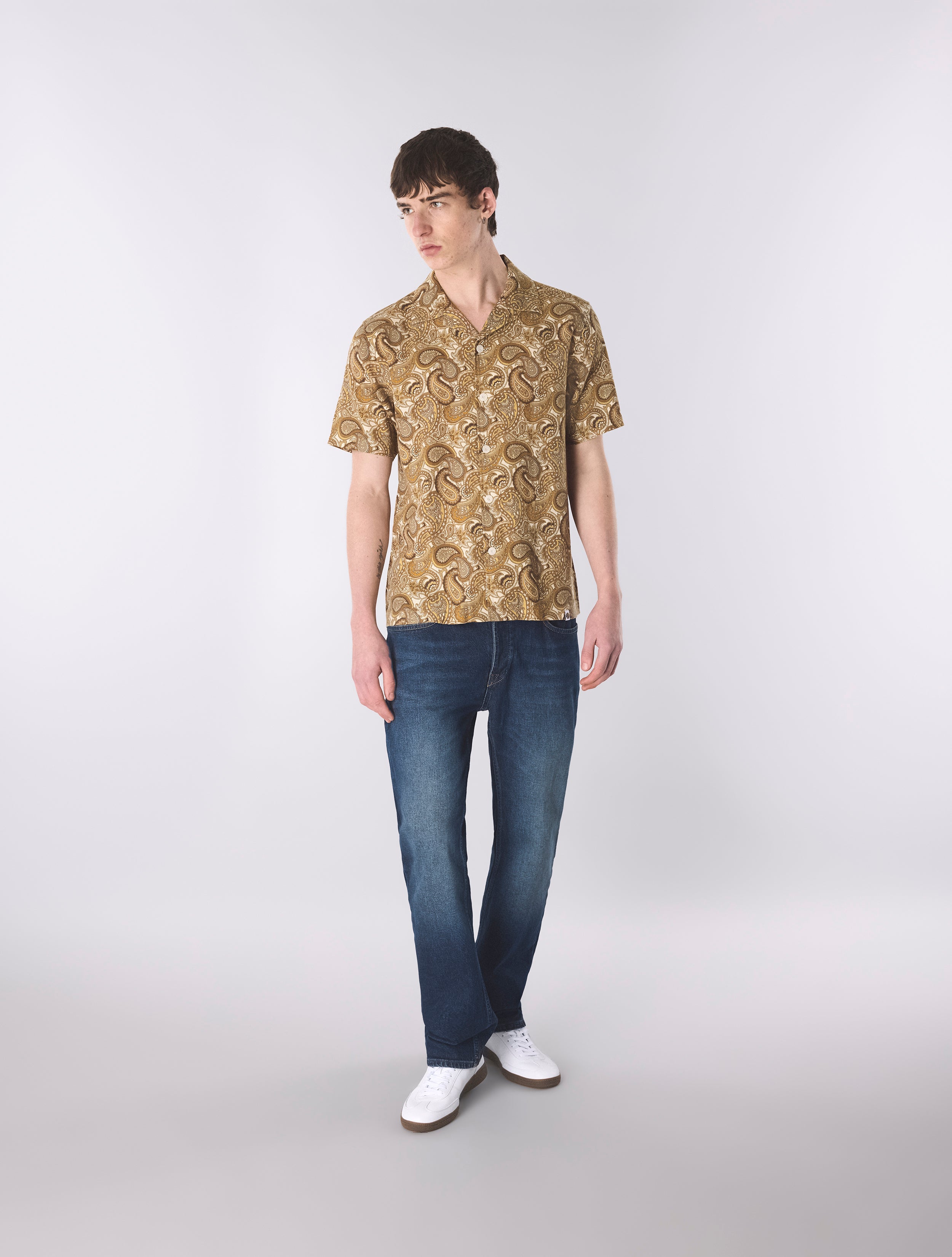 Multi Hermosa Paisley Short Sleeve Shirt – Pretty Green Store