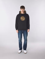 Black Hermosa Paisley Logo Hoody