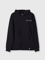 Black Knebworth Graphic Hoody