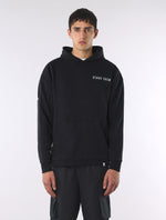 Black Knebworth Graphic Hoody