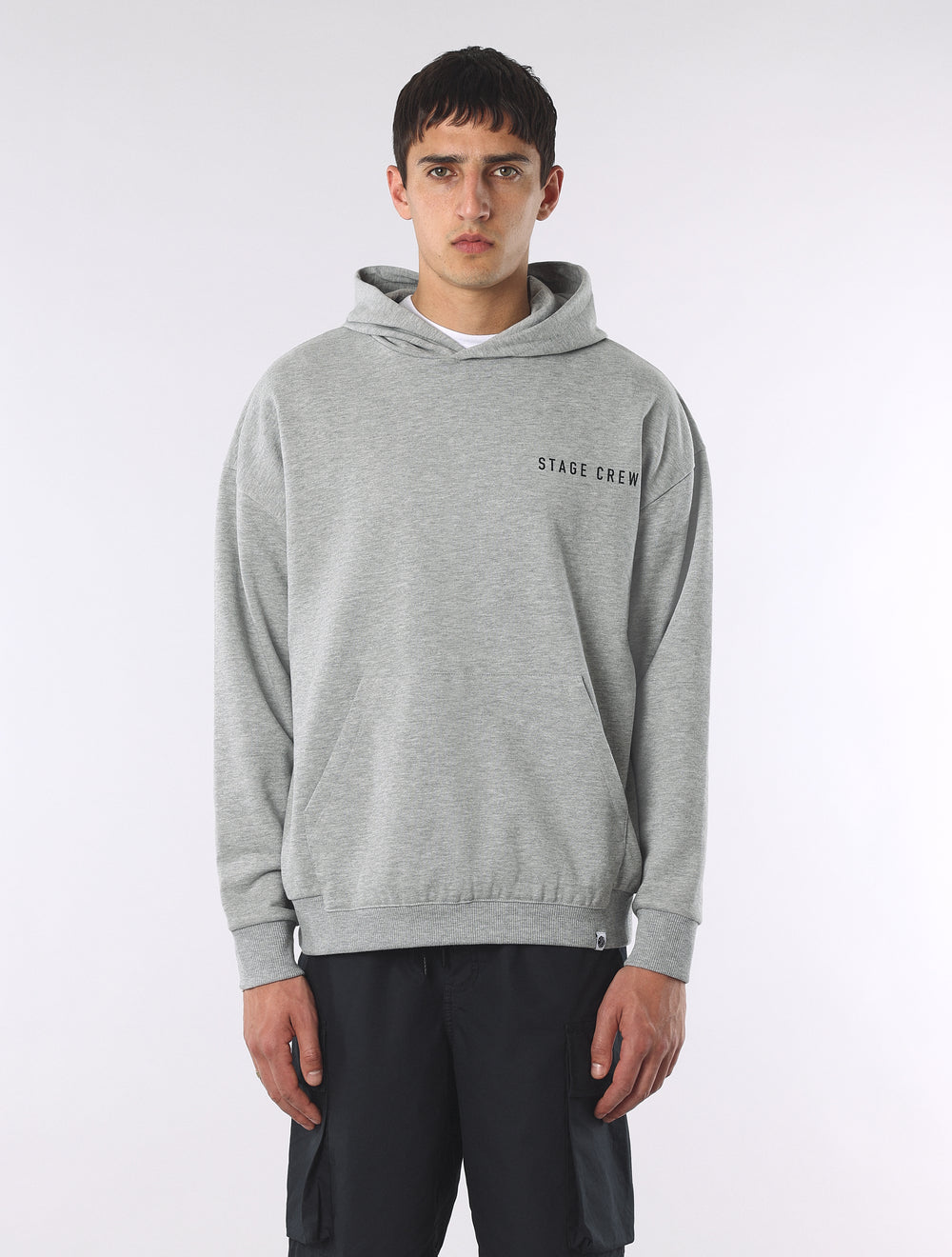 Grey Knebworth Graphic Hoody