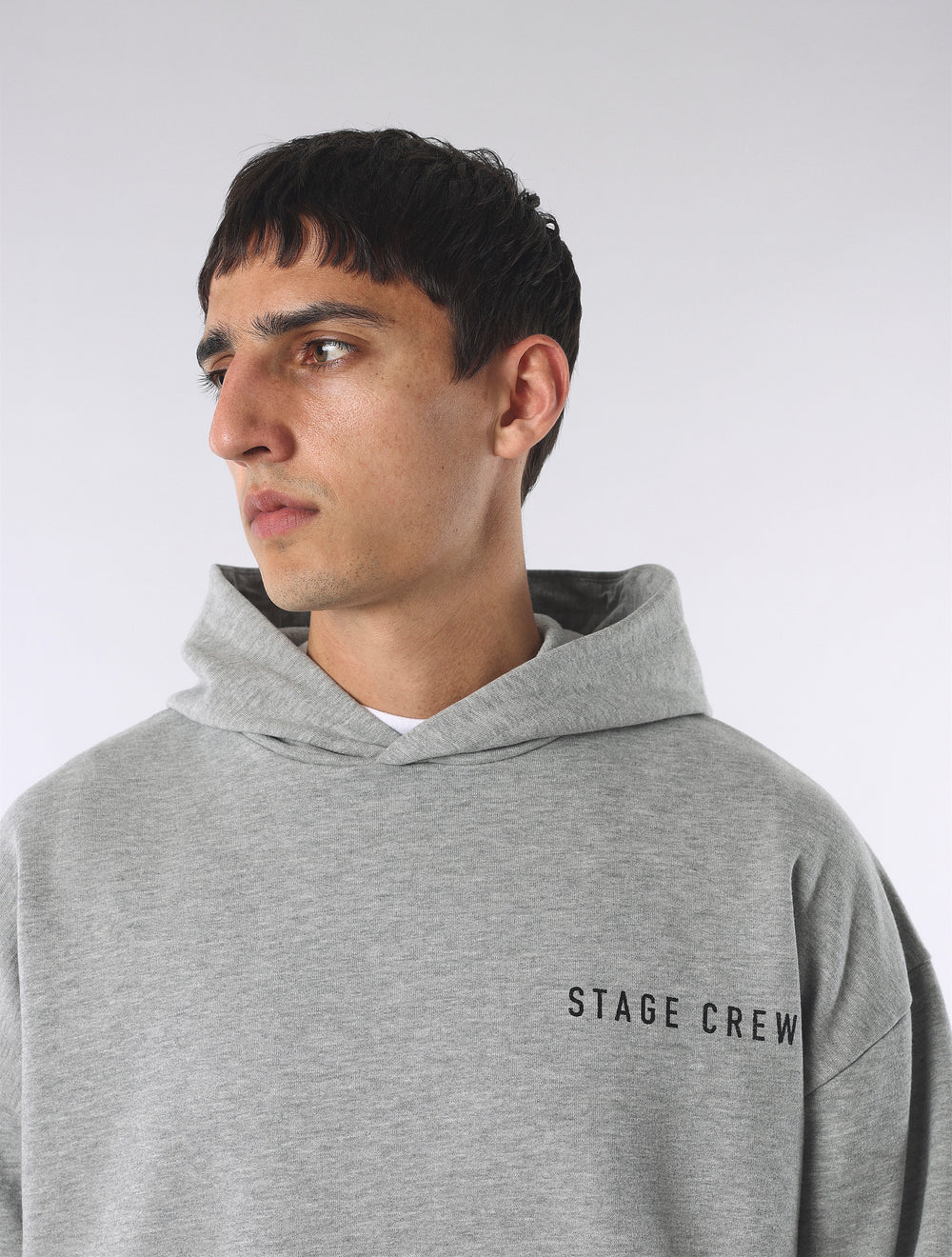 Grey Knebworth Graphic Hoody
