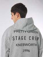 Grey Knebworth Graphic Hoody