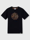 Black Rave On Paisley Logo T-Shirt